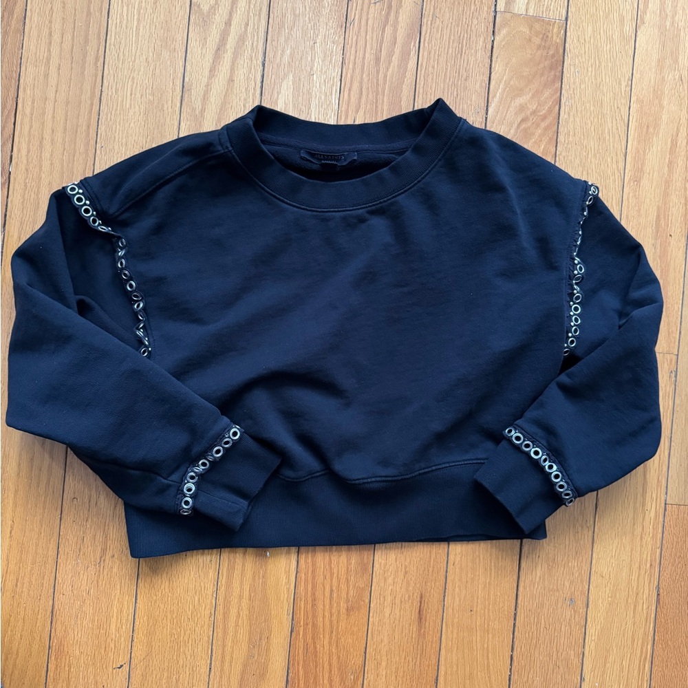 All Saints cropped sweater